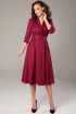 Платье Teffi Style L-1446 сангиновый
