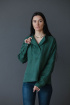 Блуза Bright Style 475 изумрудный