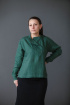 Блуза Bright Style 475 изумрудный