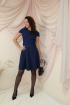 Платье Juliet Style Д101 синий