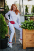 Брюки, Свитшот Avenue Fashion 501 молоко