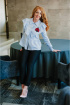 Блуза Avenue Fashion 301 голубой