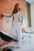 Куртка Avenue Fashion 801 голубой