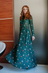 Платье Avenue Fashion 104 изумруд