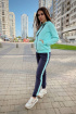 Брюки, Толстовка Almila-Lux 1069 бирюзовый
