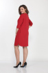 Платье Lady Style Classic 1034 малиновый-коралл