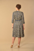 Платье Lady Style Classic 1943/4 синий_горошек