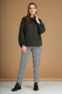 Брюки, Джемпер Liona Style 773 зеленый