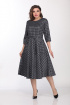 Платье Lady Style Classic 1270/14 черный-синий