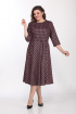 Платье Lady Style Classic 1270/15 черный-малина