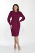 Платье Lady Style Classic 2244 винный