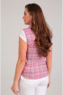  Блуза Таир-Гранд 62149 розовый+печать