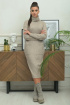 Платье Galean Style 797 беж