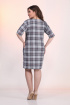 Платье Lady Style Classic 926/5 серо-розовый