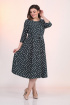 Платье Lady Style Classic 1270/17 изумруд-горошек