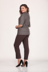 Брюки, Жакет Lady Style Classic 1403/4 коричневый