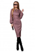 Платье PATRICIA by La Cafe NY1558-7 винный,серый