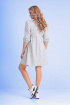 Платье Andrea Fashion AF-112 серо-белый