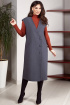 Сарафан Teffi Style L-1523 графит