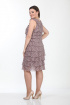 Платье Lady Style Classic 214 кофе-мелкий_горох