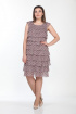 Платье Lady Style Classic 214 кофе-мелкий_горох