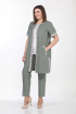 Блуза, Брюки, Жакет Lady Style Classic 2133/1 хаки