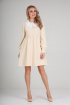 Платье, Воротник Andrea Fashion AF-117/1 крем