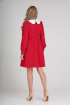 Платье, Воротник Andrea Fashion AF-117/1 красный