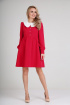 Платье, Воротник Andrea Fashion AF-117/1 красный