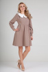 Платье, Воротник Andrea Fashion AF-117/1 какао