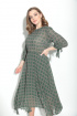 Платье Michel chic 972 зеленый+клетка