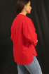  Блуза LUXTEX 0121 красный