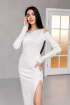 Платье Totallook 21-4-03 белый