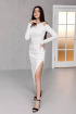 Платье Totallook 21-4-03 белый