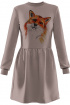 Платье Rawwwr clothing 009.36-начес пудра
