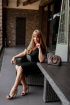 Платье Avenue Fashion 109 черный
