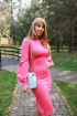 Платье Avenue Fashion 113 розовый