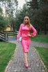 Платье Avenue Fashion 113 розовый