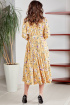  Платье Teffi Style L-1425 шафраново-желтый