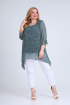 Блуза, Топ Mamma Moda M-50 изумруд