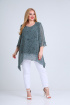 Блуза, Топ Mamma Moda M-50 изумруд