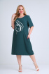 Платье Mamma Moda M-703 изумруд