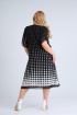 Платье Mamma Moda M-706 черный_белый_круги