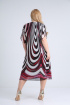 Платье Mamma Moda M-706 бордо_дизайн