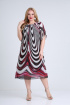 Платье Mamma Moda M-706 бордо_дизайн