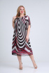 Платье Mamma Moda M-706 бордо_дизайн