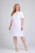Платье Mamma Moda M-710 молоко-серый