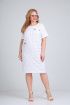 Платье Mamma Moda M-710 молоко-серый
