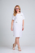Платье Mamma Moda M-710 молоко-серый