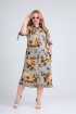 Платье Mamma Moda M-702 серый_фон